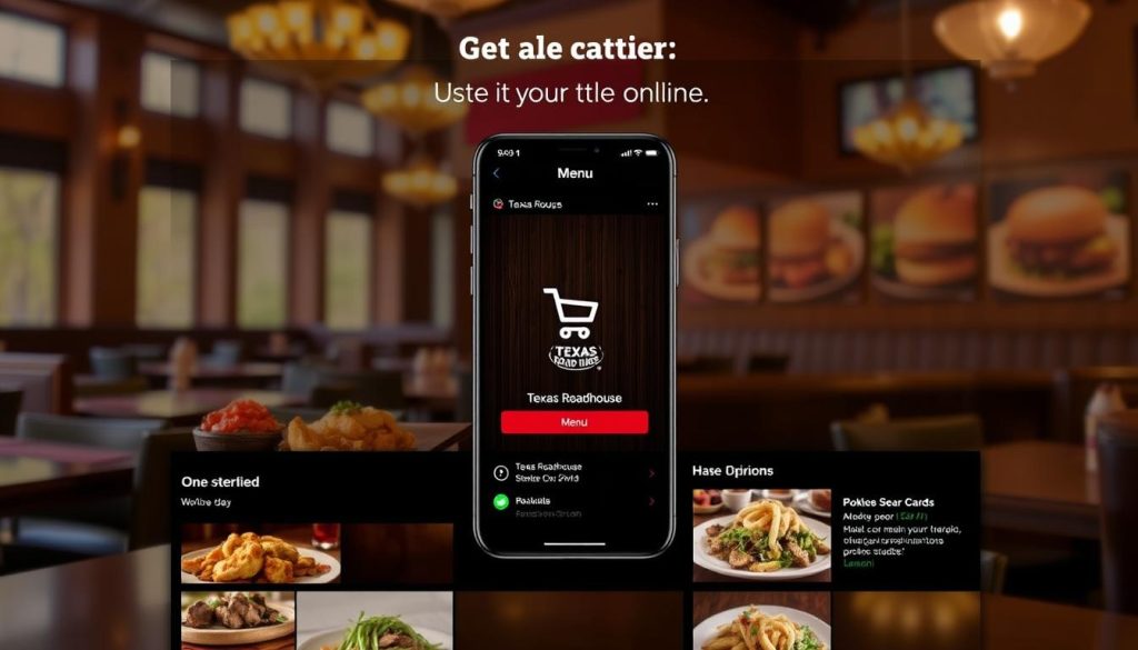 texas roadhouse online ordering process