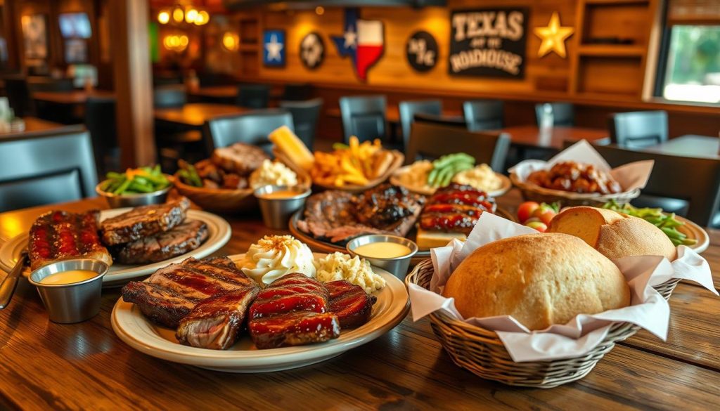 texas roadhouse restaurant menu variety