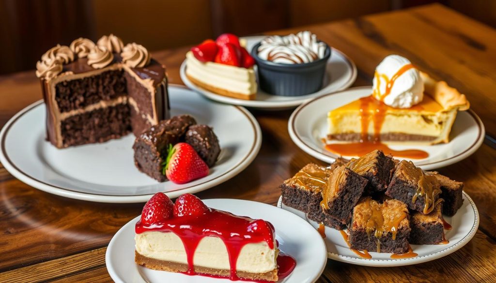 variety of texas roadhouse desserts